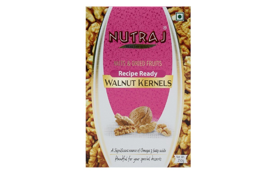Nutraj Recipe Ready Walnut Kernels    Pack  250 grams